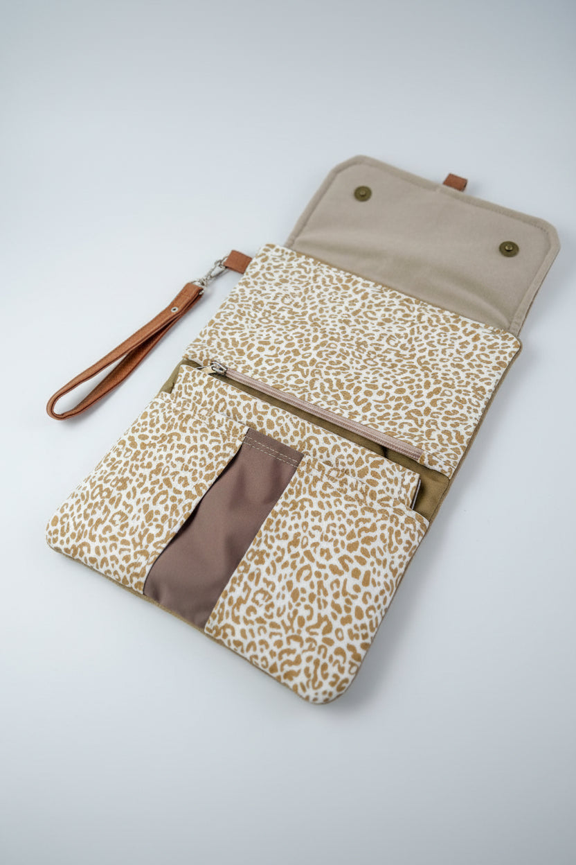 Two-tone Nappy Changing Clutch