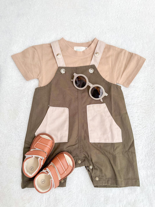 Lil’ Hopperalls - Olive