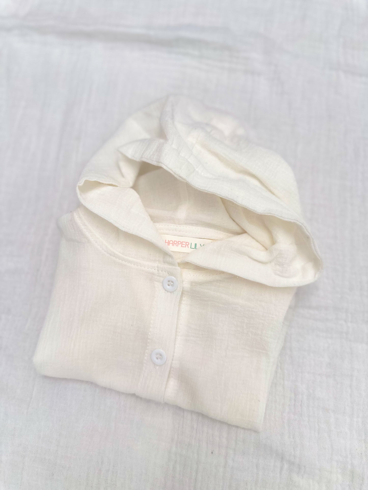 Gossamer Throw Jacket - White