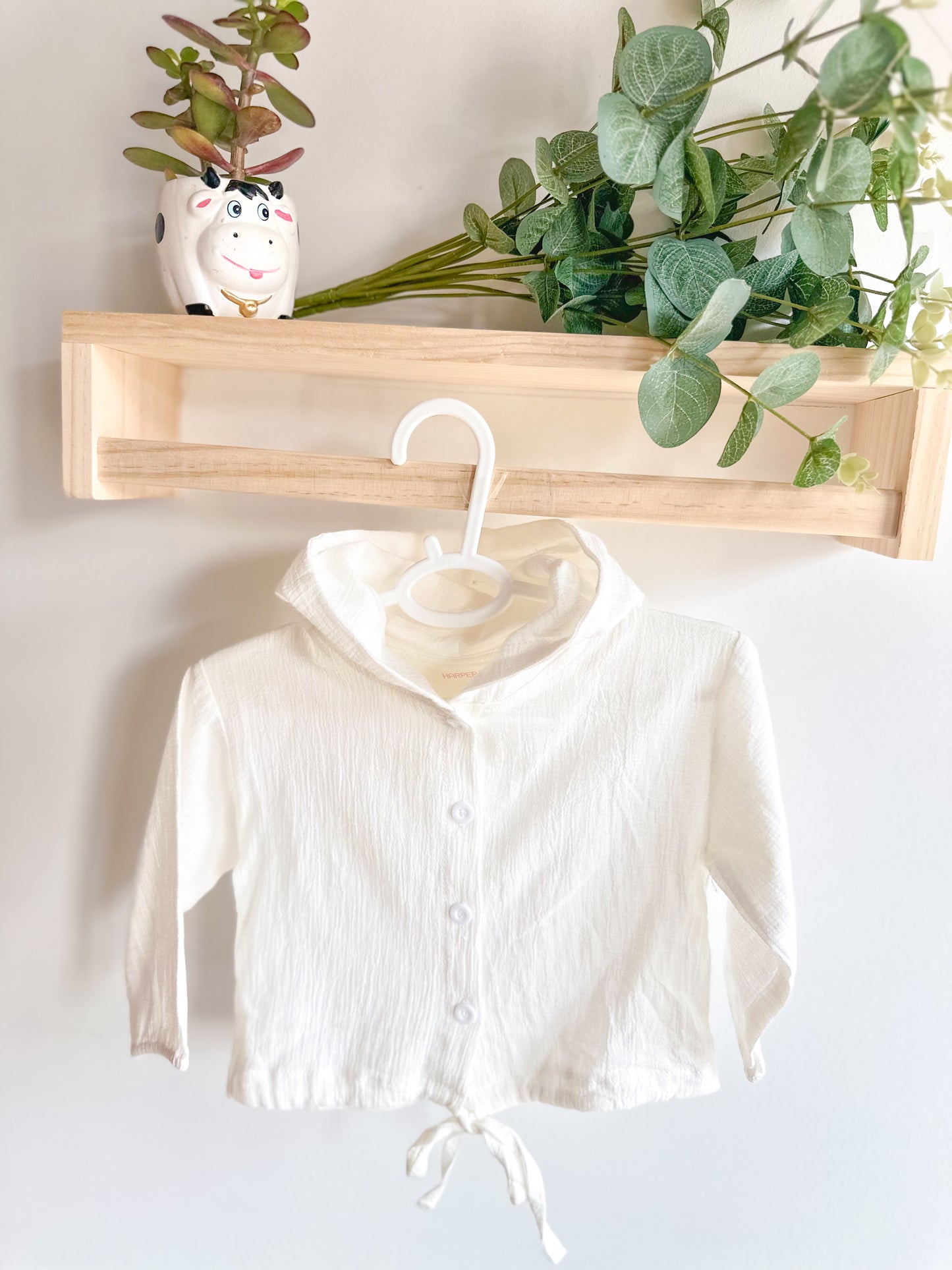 Gossamer Throw Jacket - White