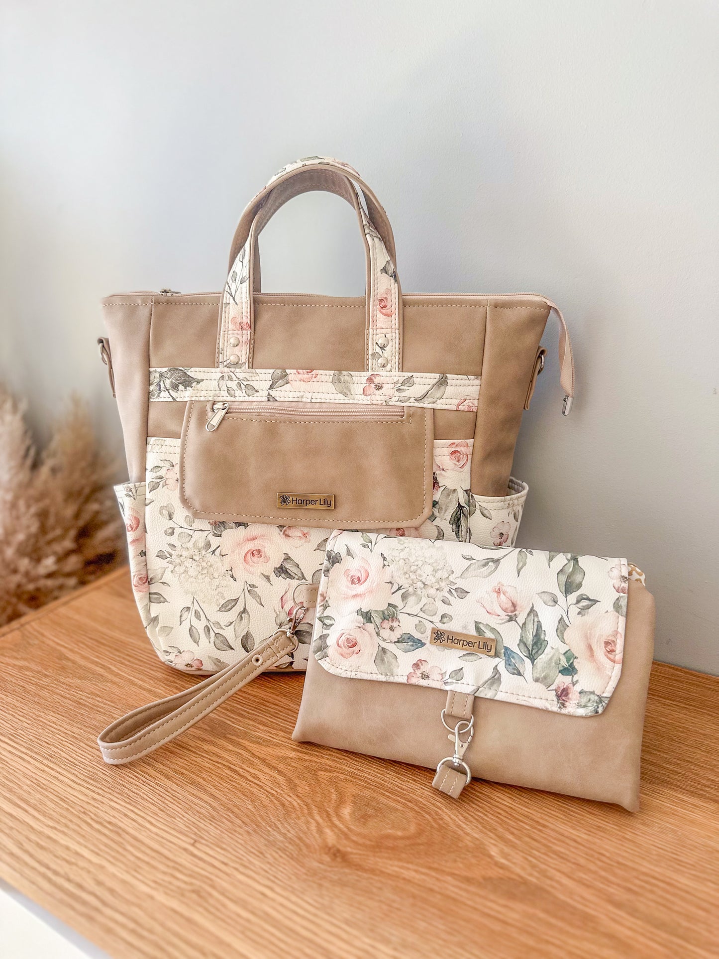 Blush Baby Bag - Tan