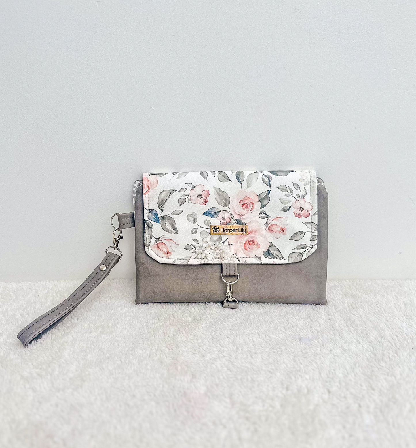 Blush Baby Bag - Grey