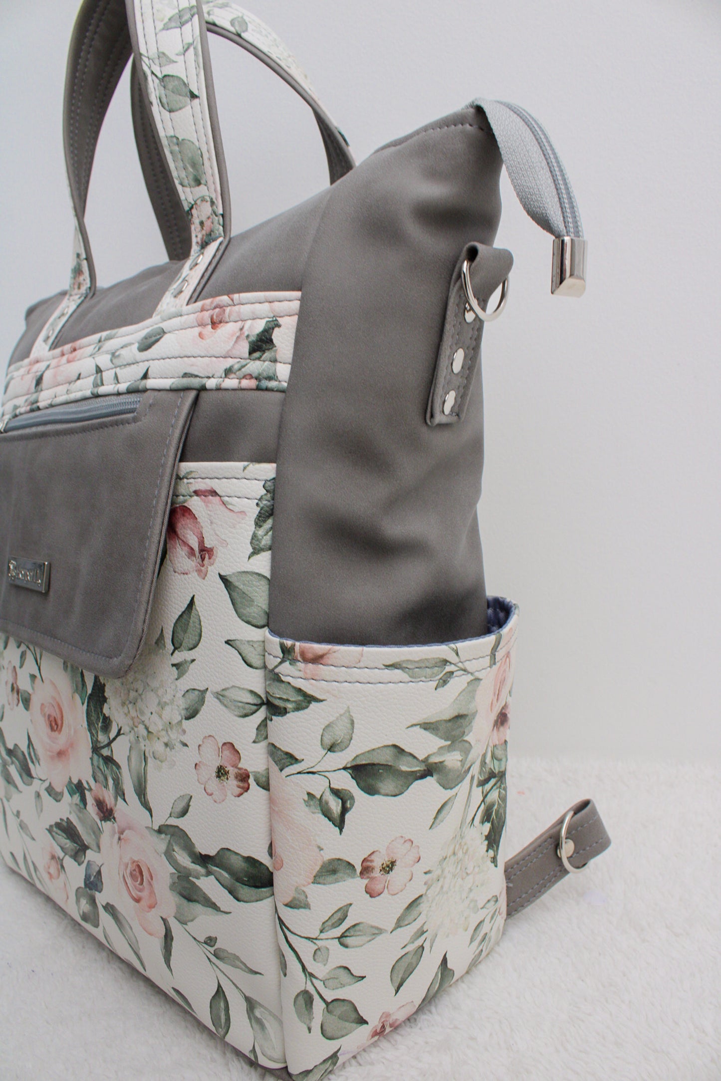 Blush Baby Bag - Grey