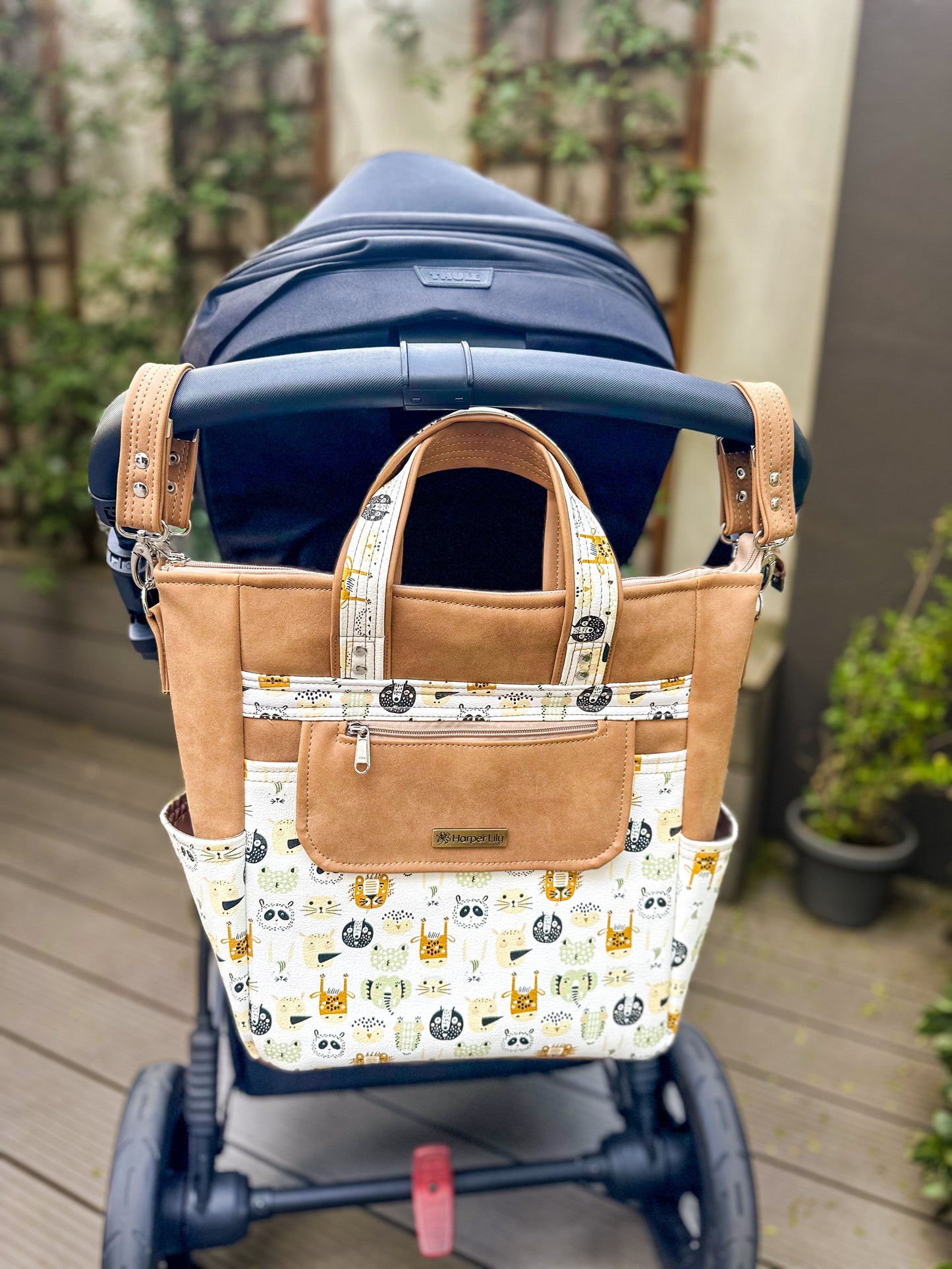 Pram Straps - Chocolate