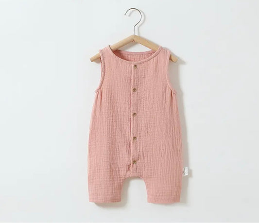 Aelia Playsuit - Salmon