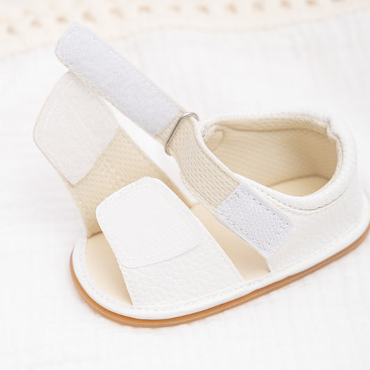 Open Toe Sandals - White