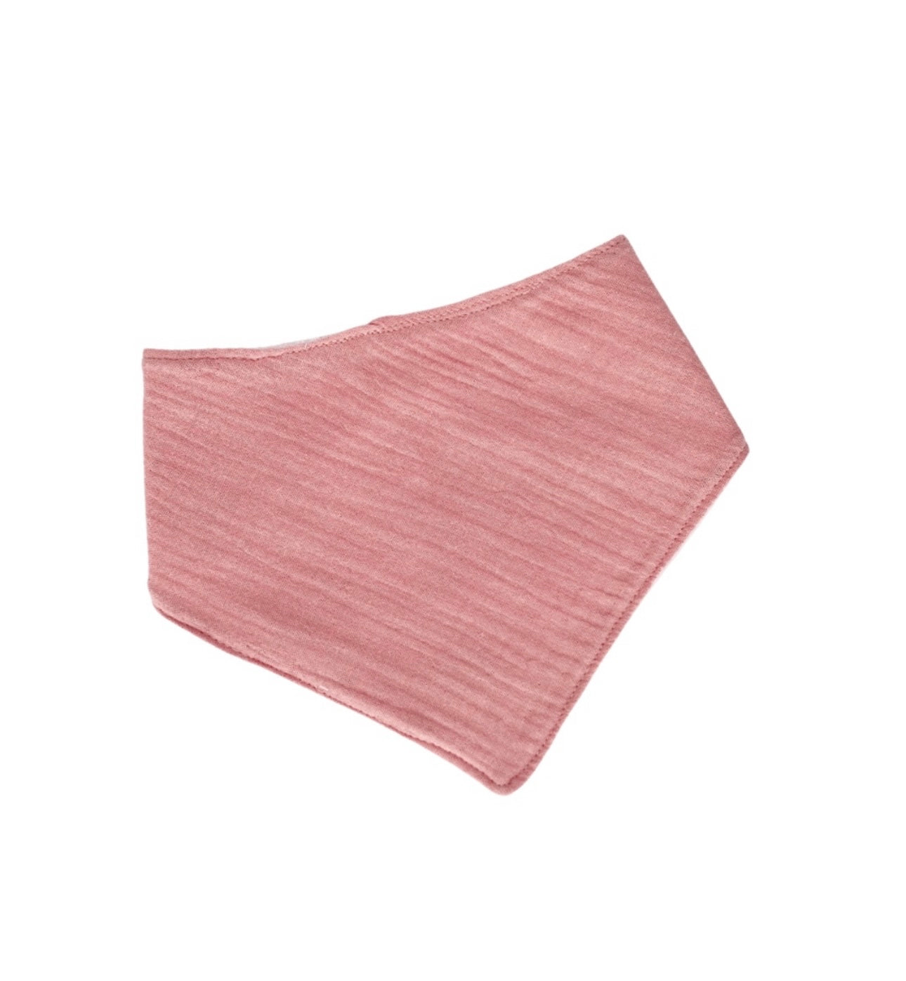 Bandana Bib - Dusty Rose