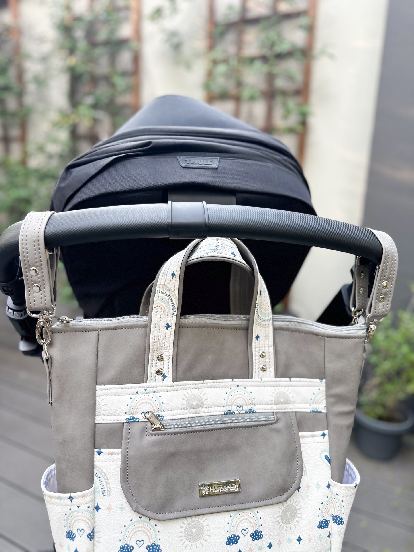 Pram Straps - Grey