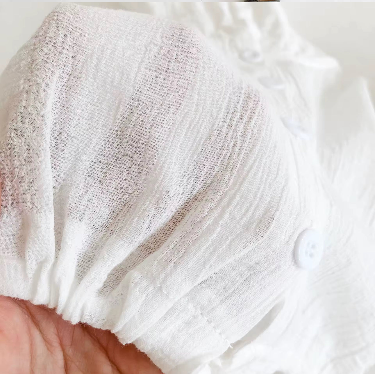 Gossamer Throw Jacket - White