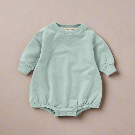 Sweater Romper - Sage