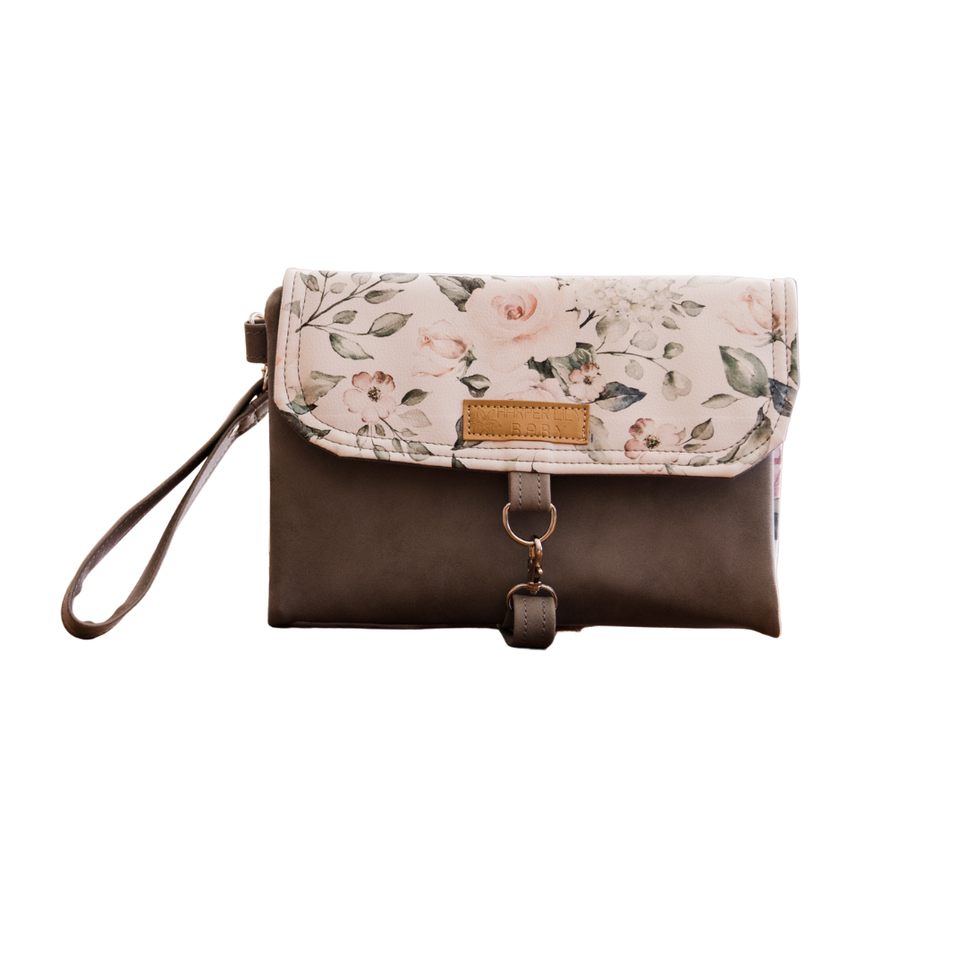Blush Nappy Changing Clutch