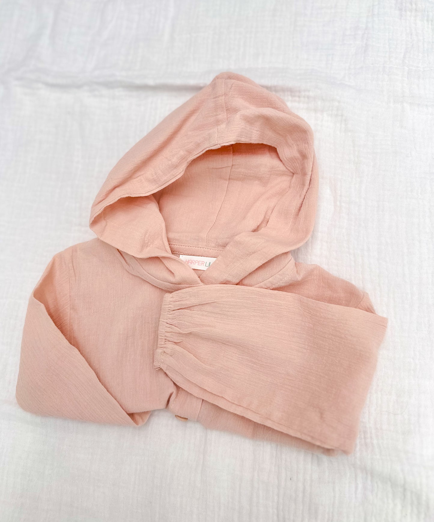 Gossamer Throw Jacket - Dusty Pink