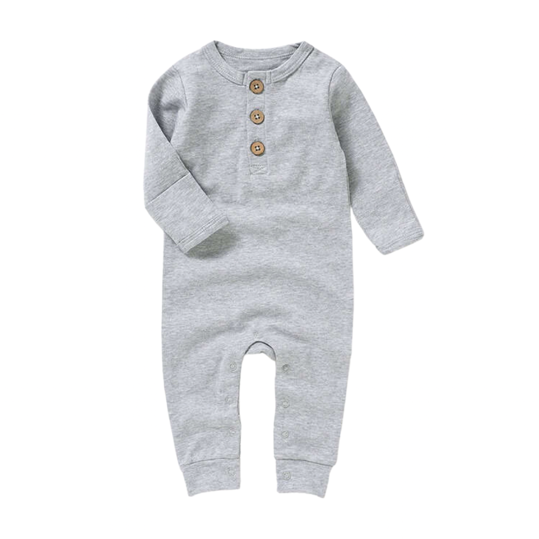 Organic Cotton full length grower - Grey
