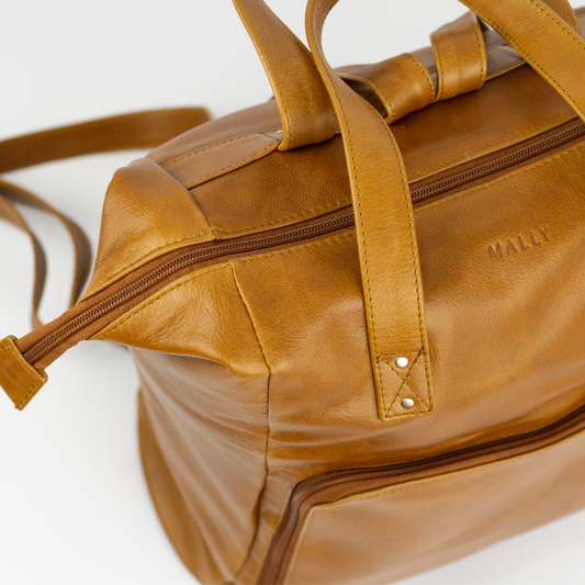 Bonny Baby Backpack in Tan