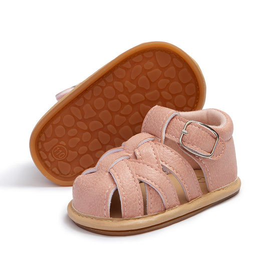 Baby Summer Sandals - Salmon