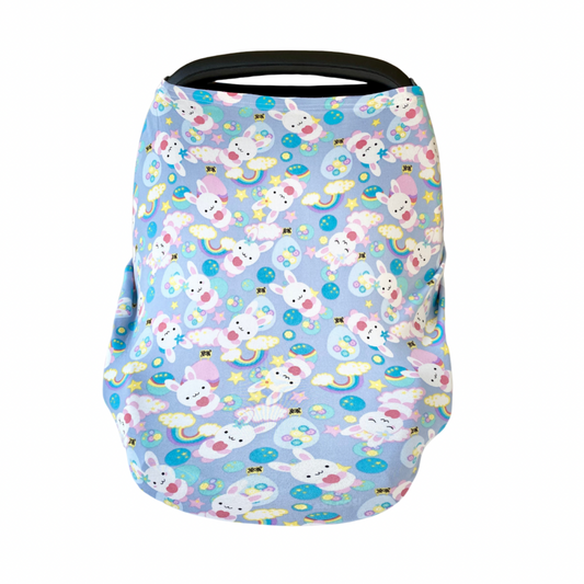Multifunctional Car Seat Cover - Baby Bunnies