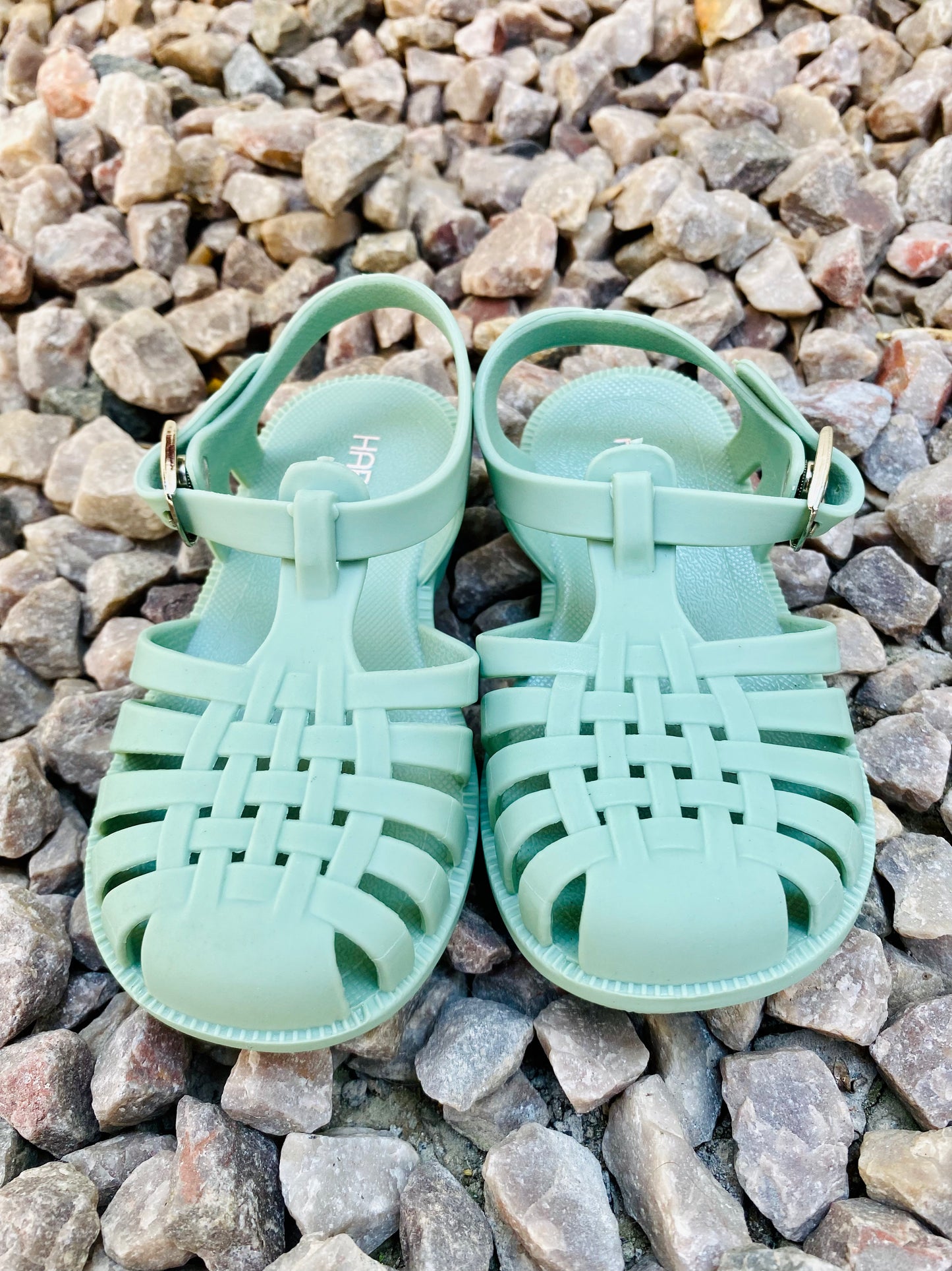 Summer Jelly Sandals - Sage