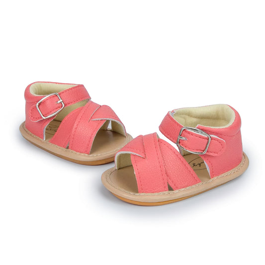 Baby Summer Sandals - Peach