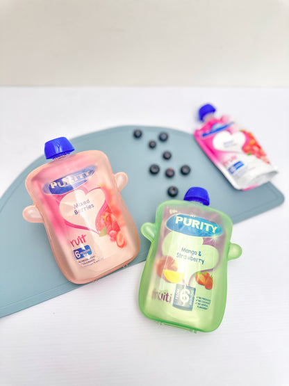 Squeeze-Proof Purée Holder