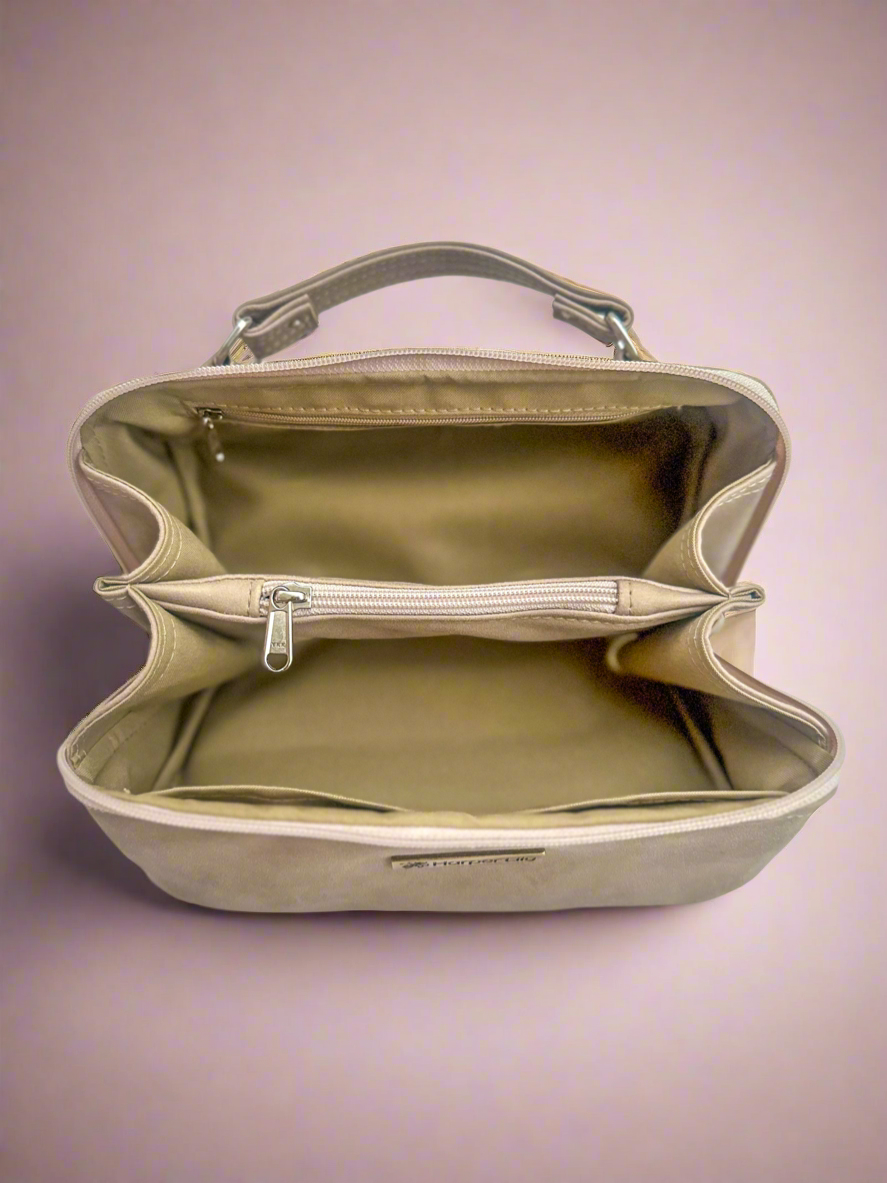 Tan Toiletry Bag