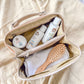 Tan Toiletry Bag