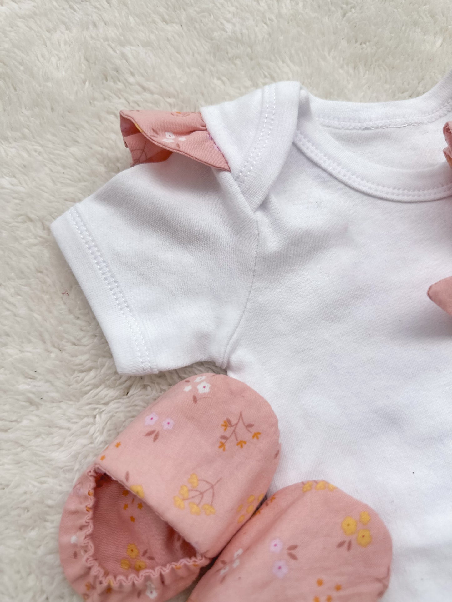 4-piece bummies and slipper set