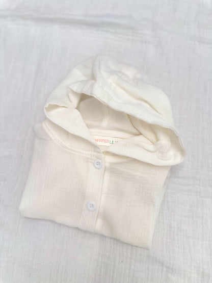 Gossamer Throw Jacket - White