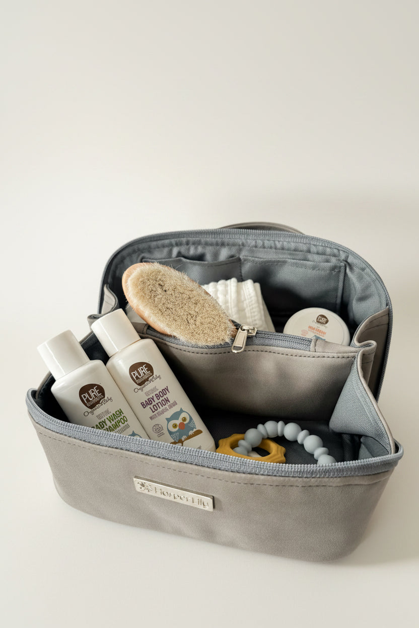 Grey Toiletry Bag