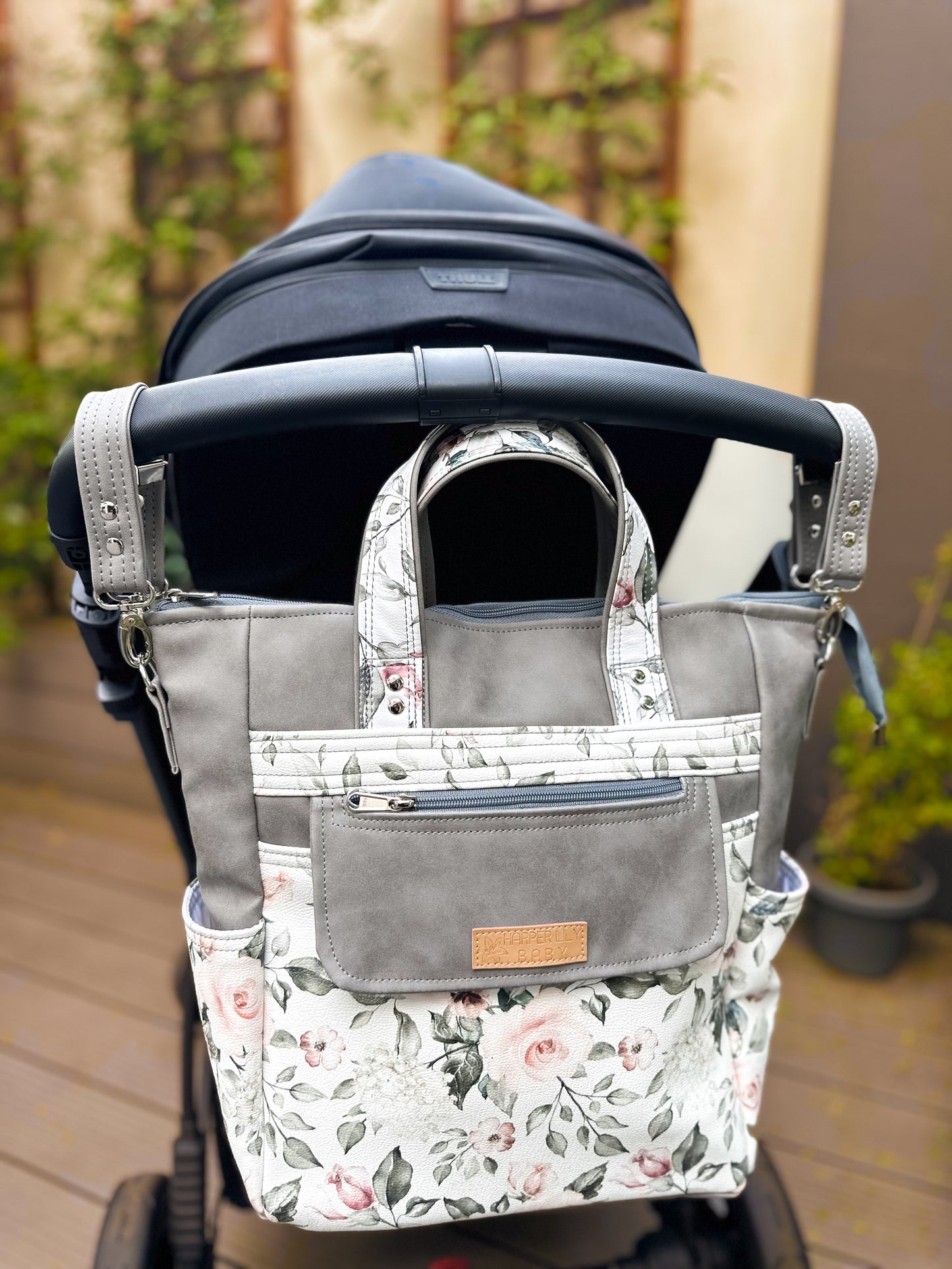 Pram Straps - Grey