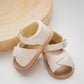 Double Strap Sandals - White