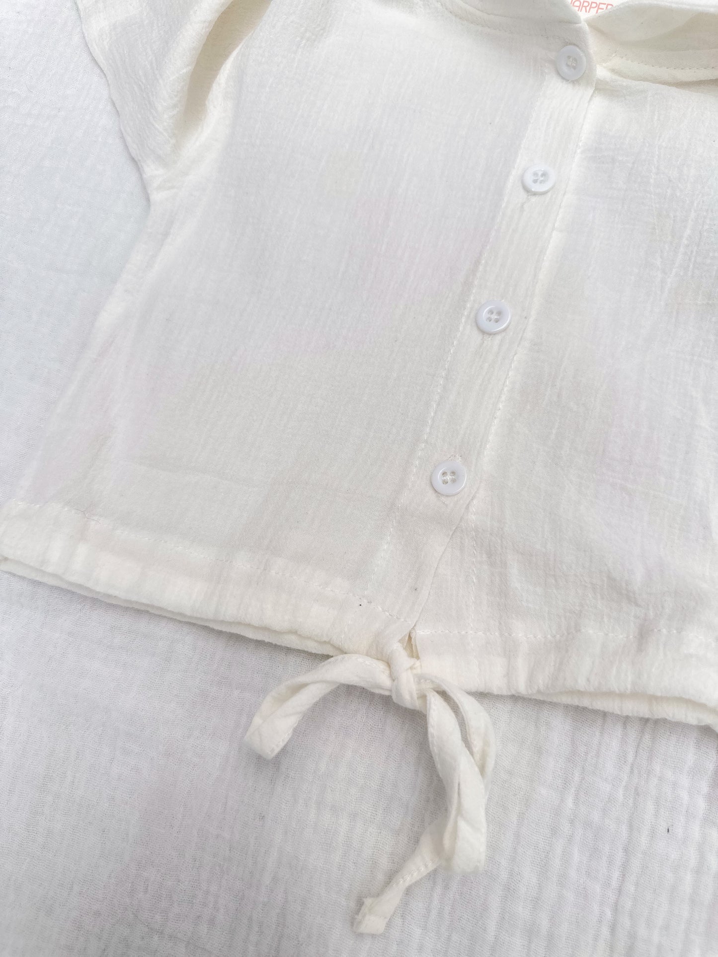 Gossamer Throw Jacket - White