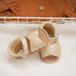 Double Strap Sandals - Gold