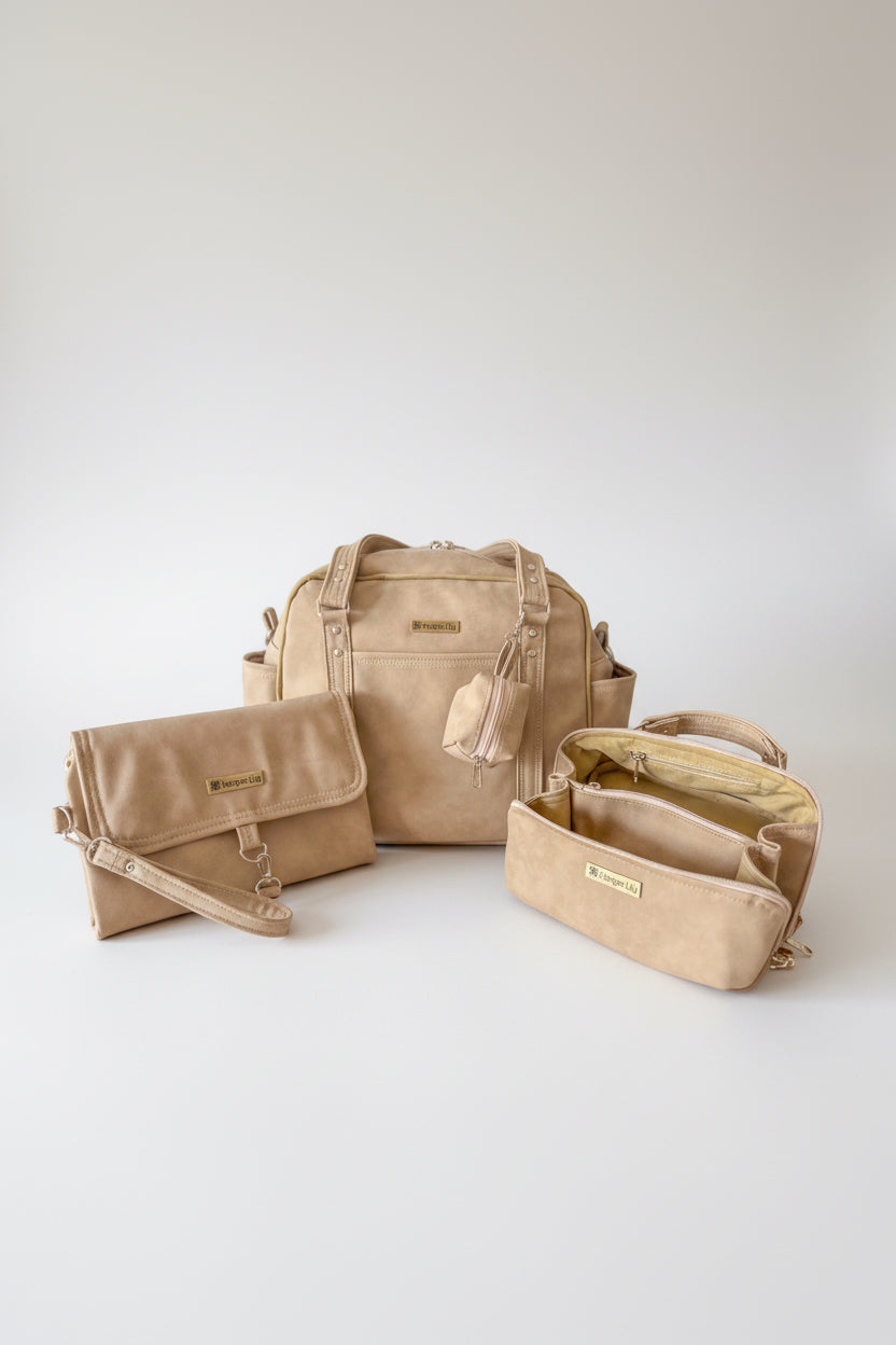 Emerson 3-Piece Gift Set - Tan