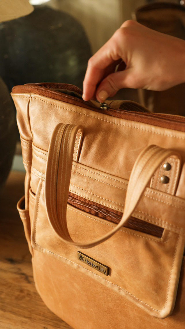 Genuine Leather Valentino Baby Bag