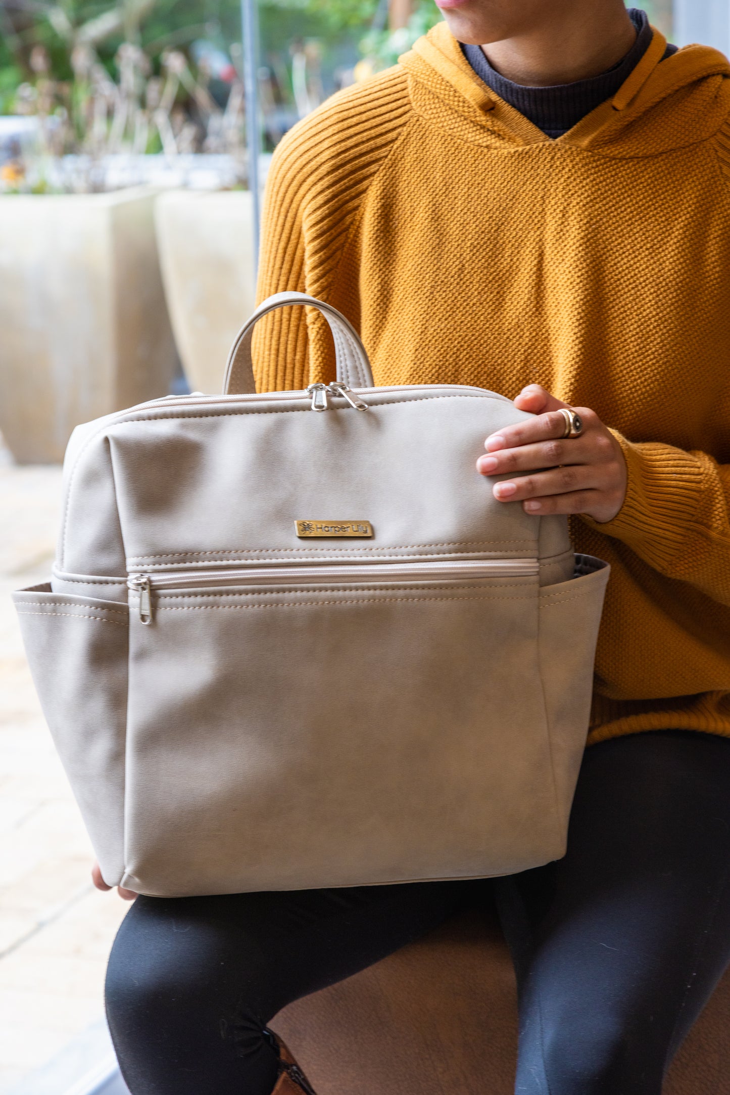 Grayson Baby Bag -  Tan