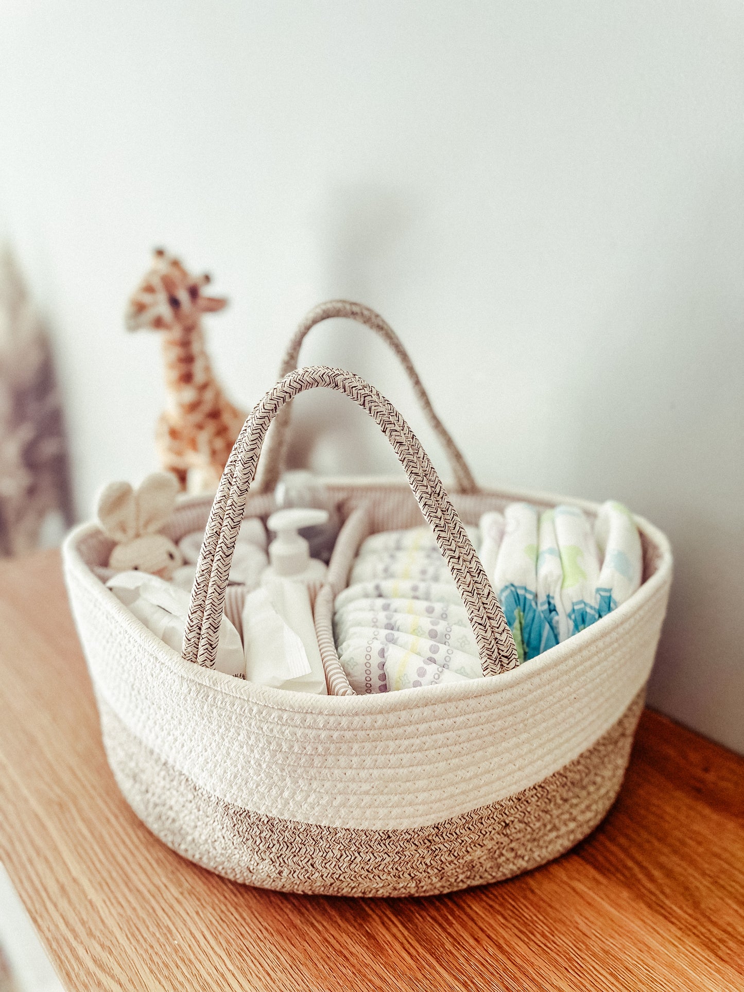 Woven Nappy Caddy