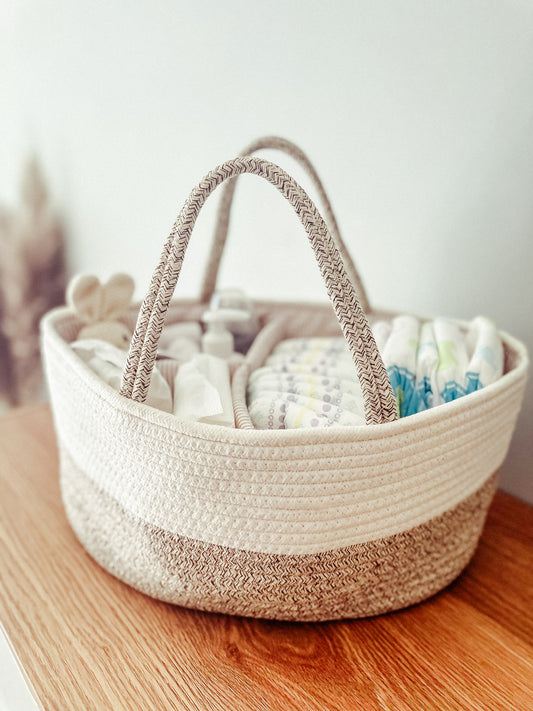 Woven Nappy Caddy