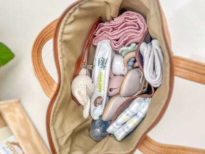 Genuine Leather Valentino Baby Bag