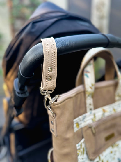 Pram Straps - Tan
