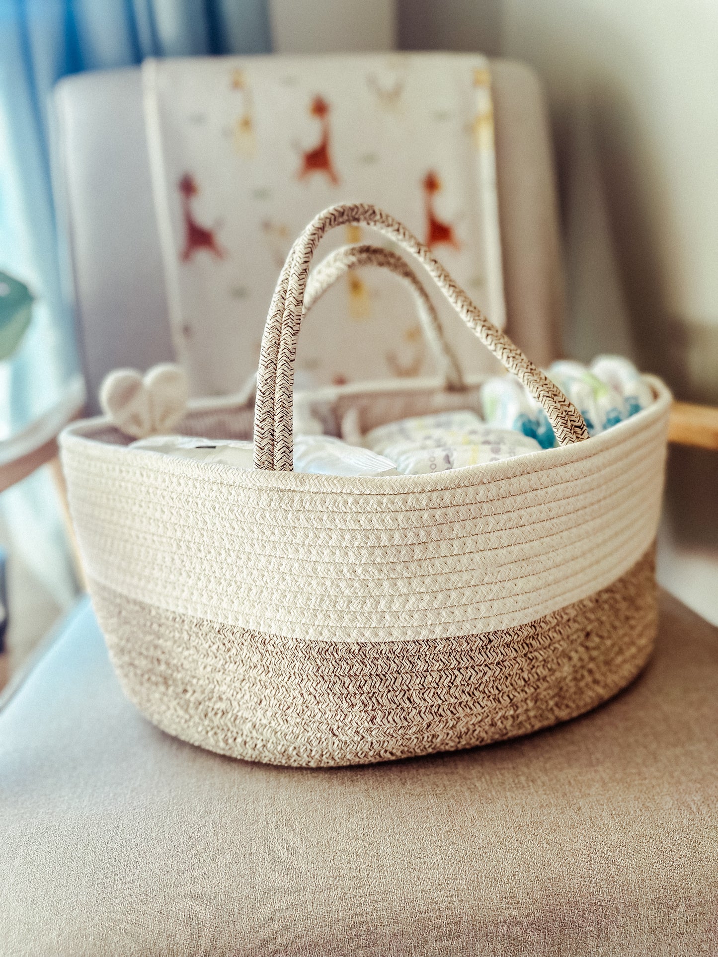 Woven Nappy Caddy