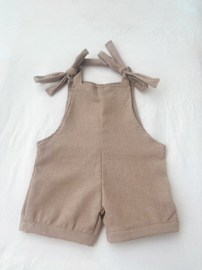 Linen Playsuit - Sand