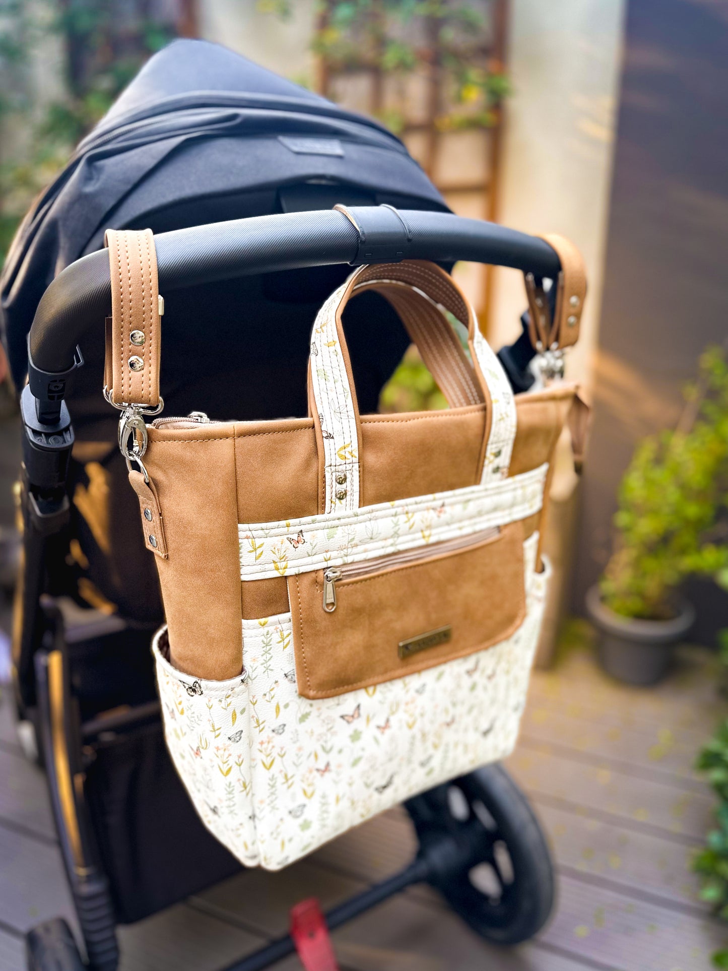 Pram Straps - Chocolate