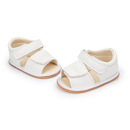 Open Toe Sandals - White