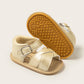 Double Strap Sandals - Gold