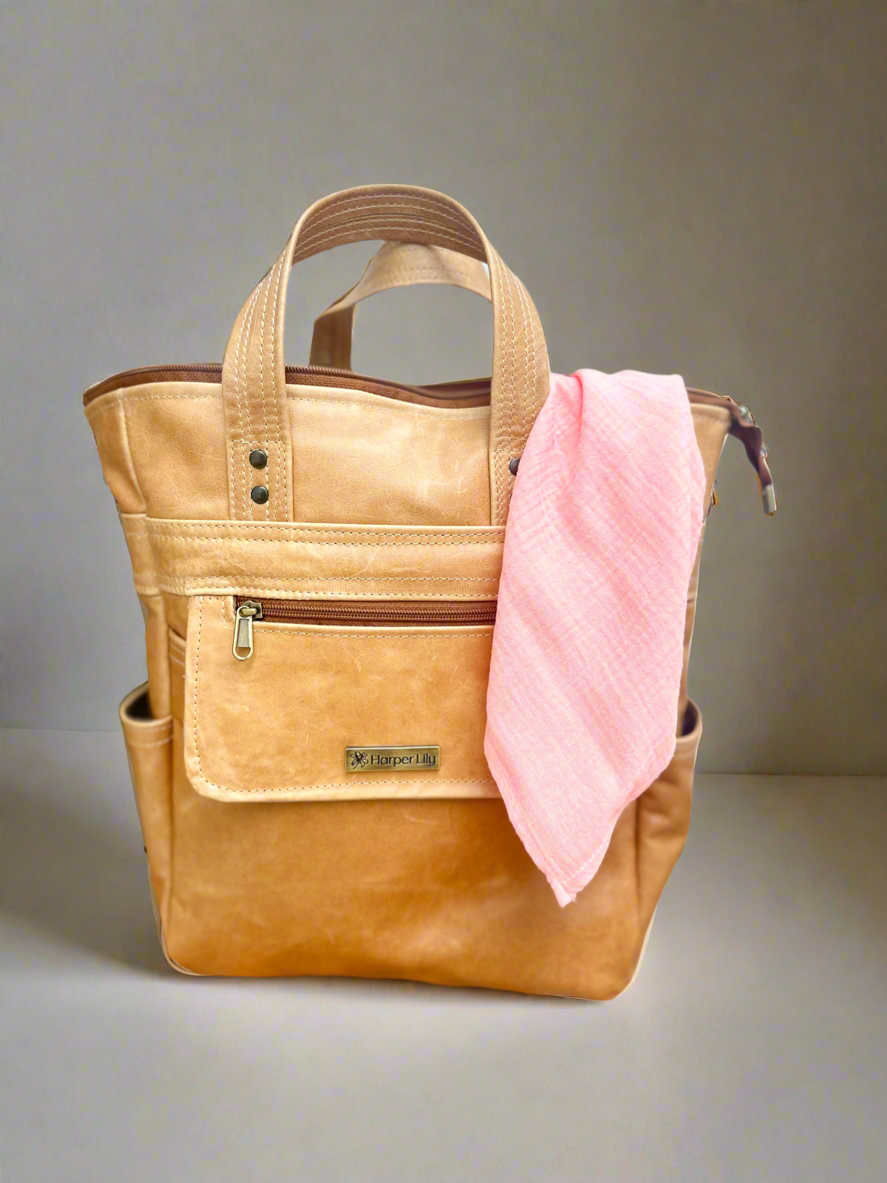 Genuine Leather Valentino Baby Bag