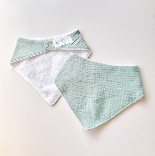 Bandana Bib - Sage