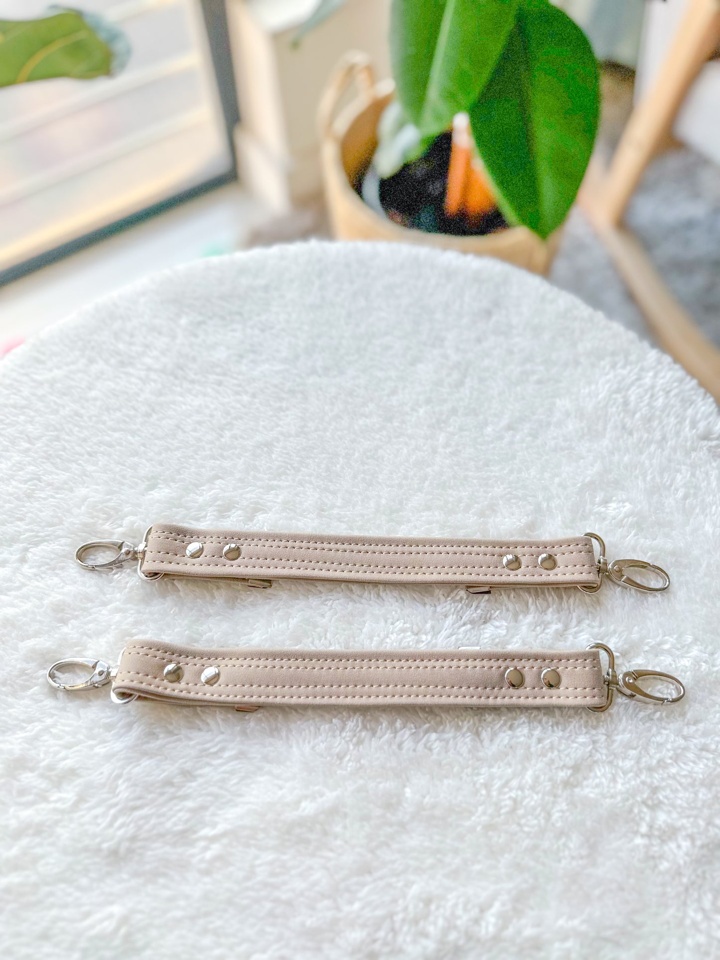 Pram Straps - Tan