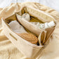 Tan Toiletry Bag