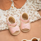 Double Strap Sandals - Pink
