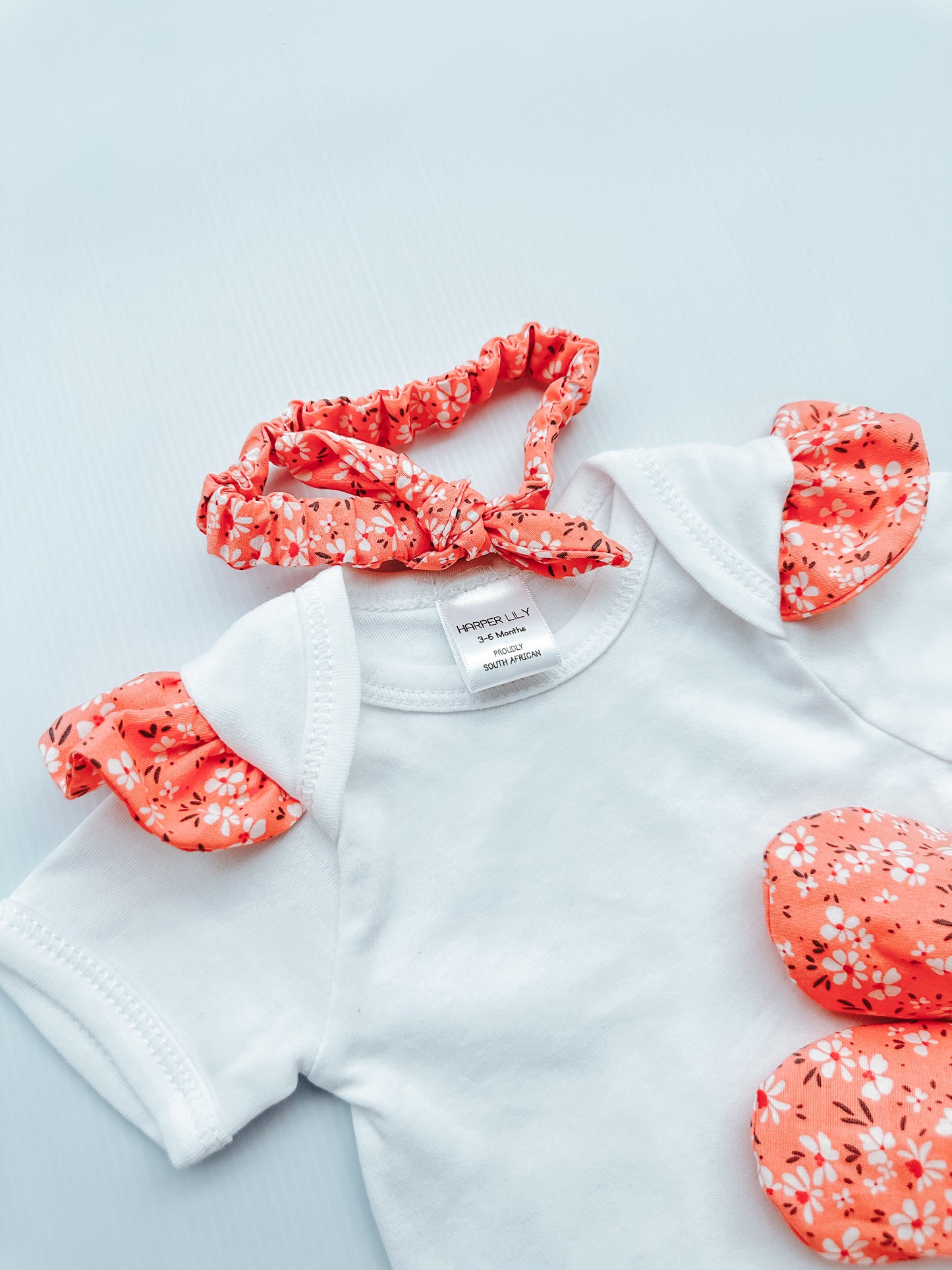 4-piece bummies and slipper set - Cherry Blossoms